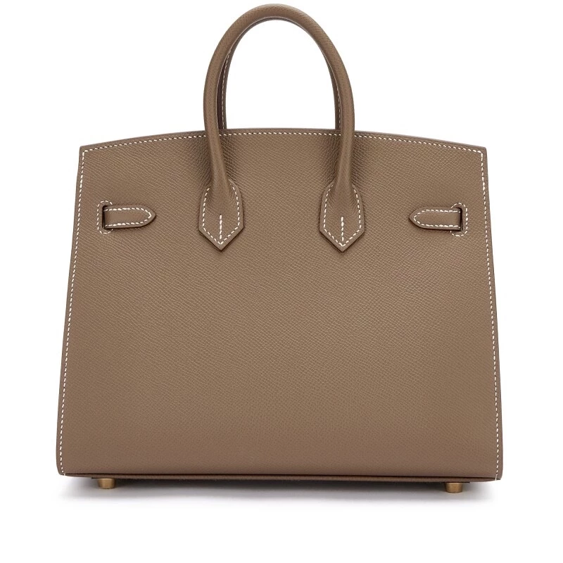 Hermès BIRKIN SELLIER 25 VEAUEPSOM ETOUPE GHW B25EE 5