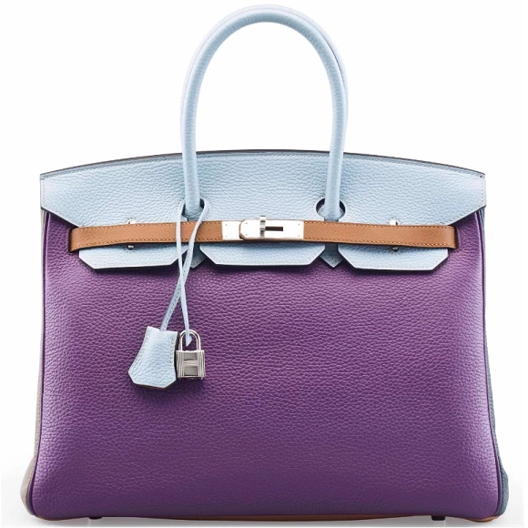 BIRKIN 35 ARLEQUIN LIMITED EDITION TAURILLON CLEMENCE MULTICOLOR PHW