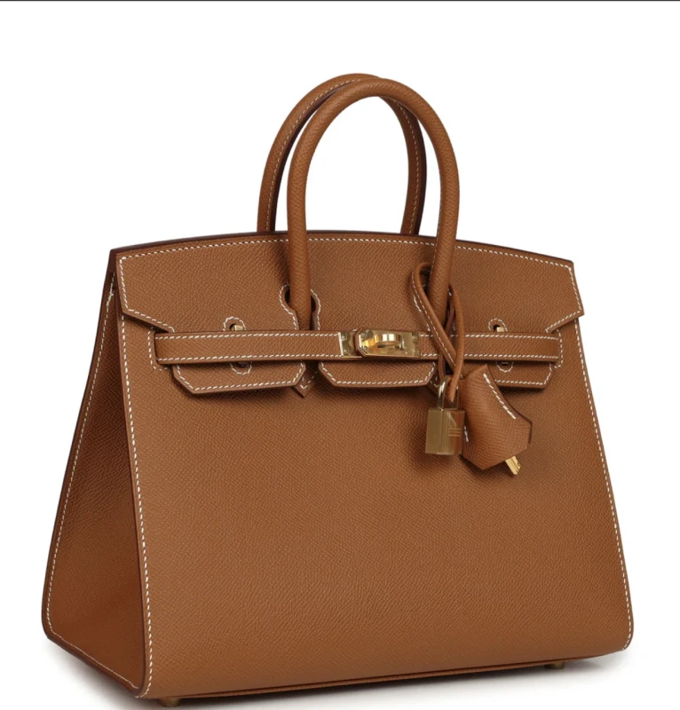 Hermès BIRKIN SELLIER 25 EPSOM CALFSKIN BAG 37 GOLD H079234CC 3