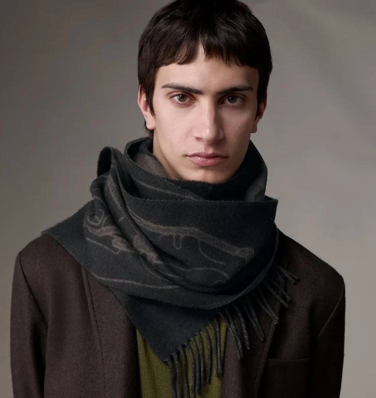 Hermès Tete-a-Tete Equestre scarf scarf_H393398T 05 3