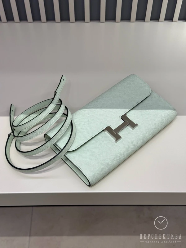 Hermès Constance To Go wallet Vert Peppermint Epsom PHW H080125CKN3 2