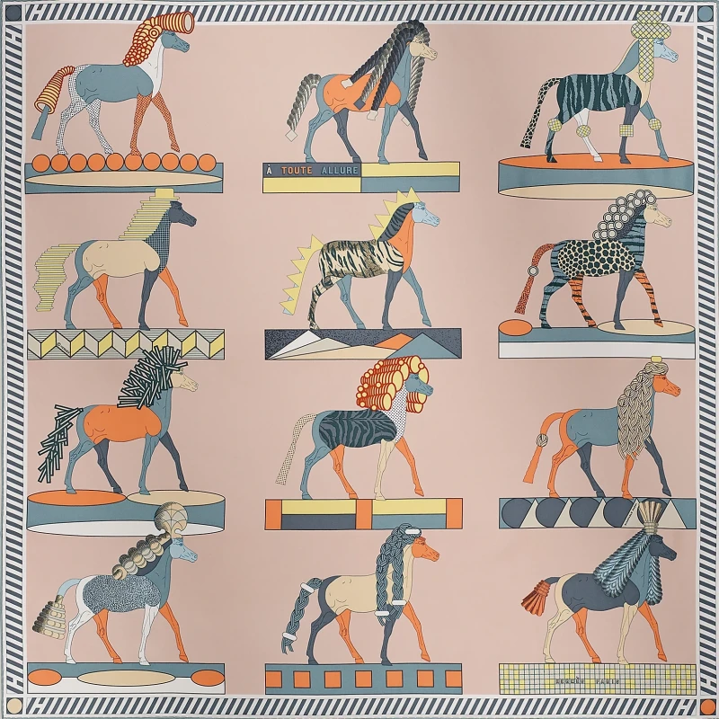 Hermès A Toute Allure scarf 90 H004237S 04 1