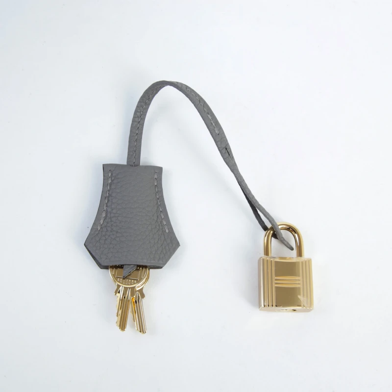 Hermès BIRKIN 25 VEAU TOGO GRIS MEYER PBHW B25TGM 9