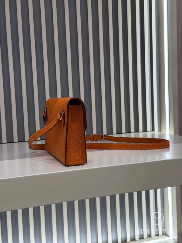 Hermès Hermesnap Wallet Epsom Orange H085099CKAC 3