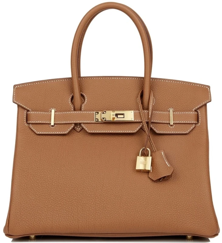 Hermès BIRKIN 30 VEAU TOGO GOLD GHW B30VT 1