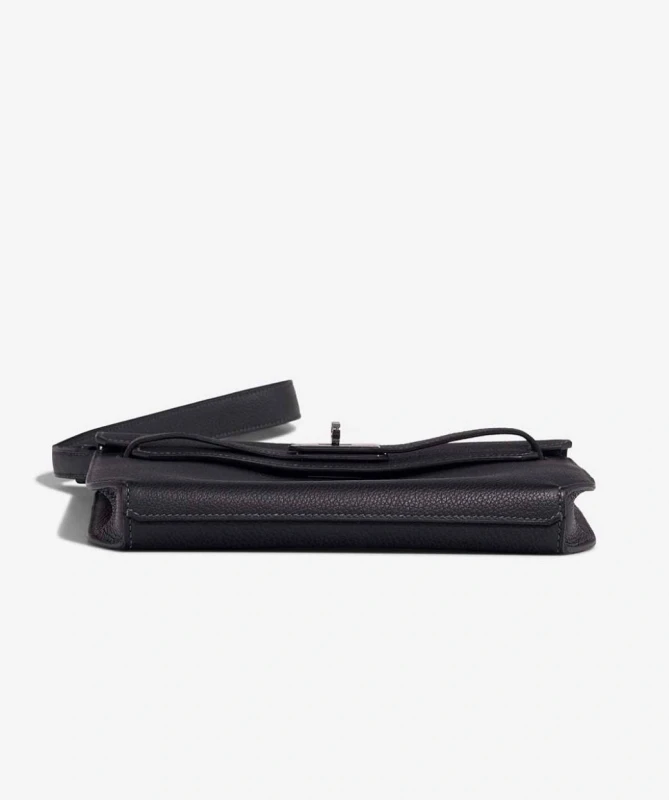 Hermès KELLY DEPECHES 25 VEAU TOGO NOIR Depeches25 3