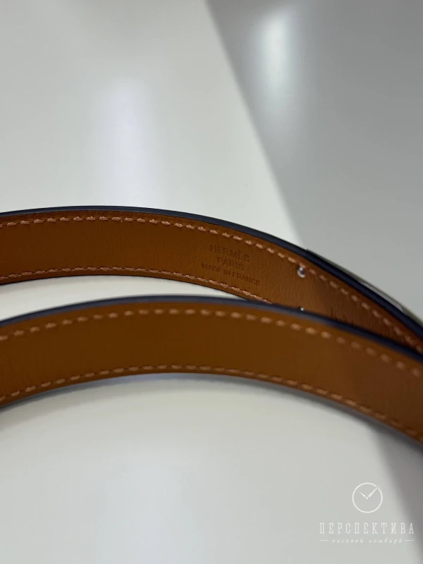 Hermès Kelly 18 belt Epsom Mauve Pale PHW H069853CD01 9