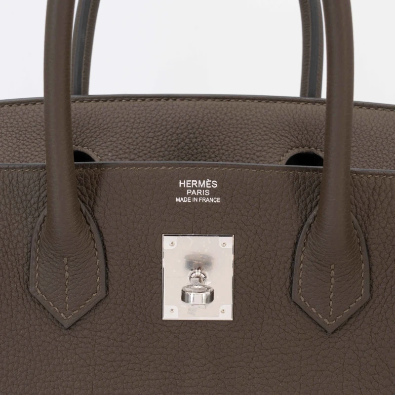 Hermès BIRKIN 30 VEAU TOGO VERT LODEN PHW B30TVL 6