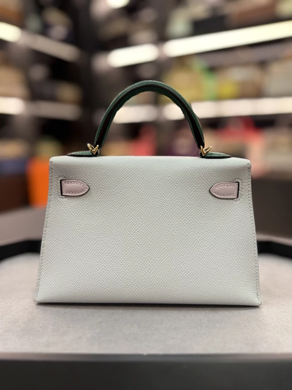 Hermès KELLY 20 MINI TRICOLOR VEAU EPSOM PHW K20TRICOLOR 4