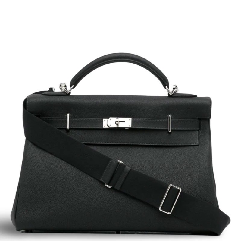 Hermès KELLY MAXI VOYAGE 42 VEAU TOGO CABAN PHW KM42TC