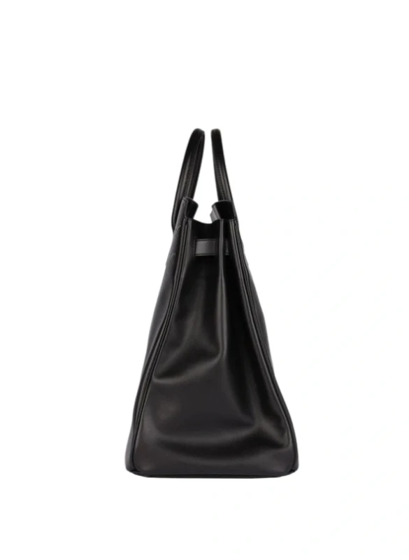 Hermès Relier Birkin 40 cm Retourne Veau Evergrain 89 Noir H087344CK89 5