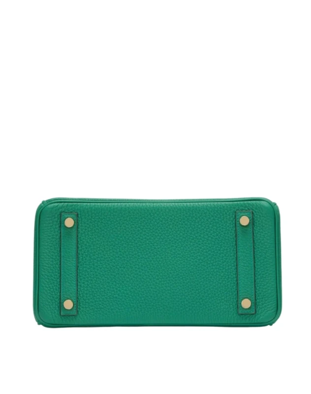 Hermès BIRKIN 25 VEAU TOGO VERT VERTIGO GHW H041344CCU4 6