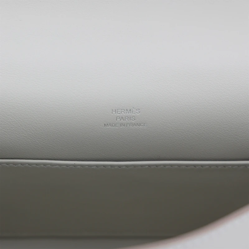 Hermès KELLY POCHETTE VEAU SWIFT GRIS PERLE PHW KPSGP 6