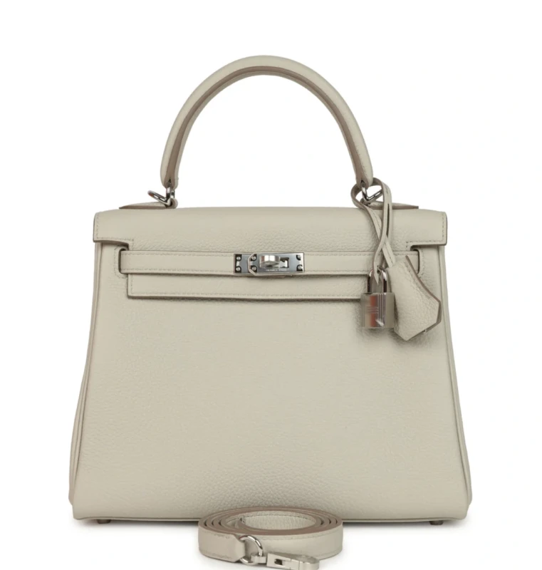 Hermès SAC KELLY RETOURNE 25 VEAU TOGO BETON K25VTB 2