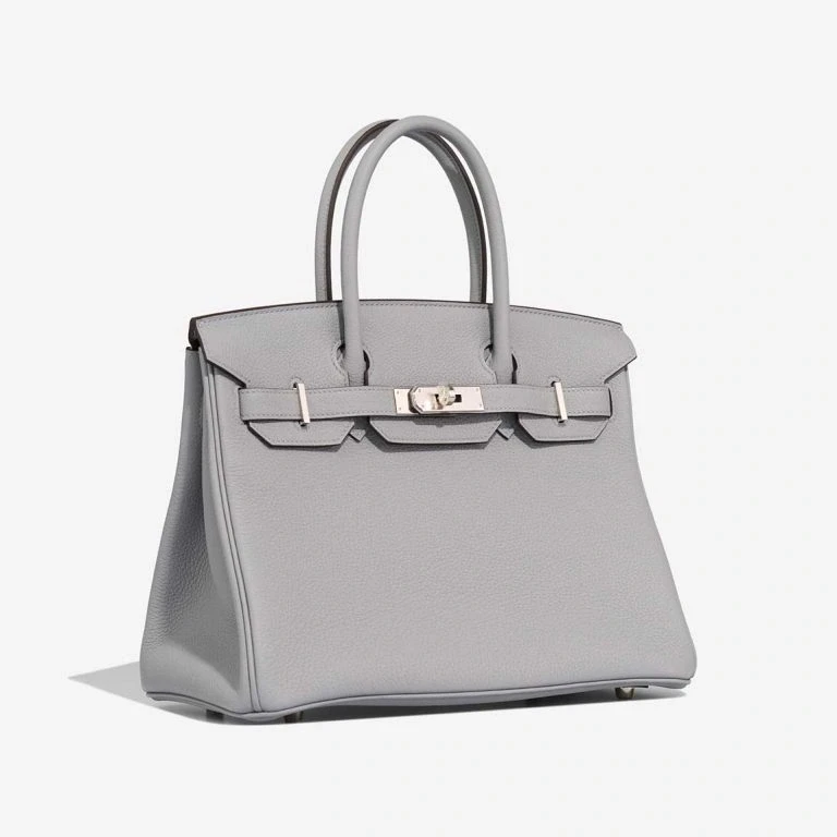 Hermès BIRKIN 30 VEAU TOGO GRIS PANTIN PHW B30TGP 3