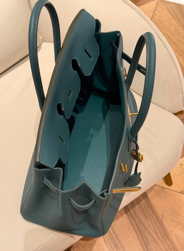 Hermès BIRKIN 35 VEAU TOGO MALACHITE GHW B35MALACHITE 3