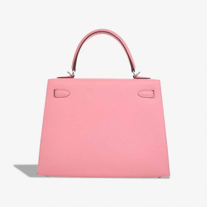 Hermès KELLY 25 VEAU EPSOM ROSE CONFETTI PHW K25ERC 4
