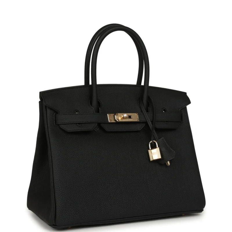 Hermès BIRKIN 30 VEAU TOGO NOIR PBHW B30TN 2