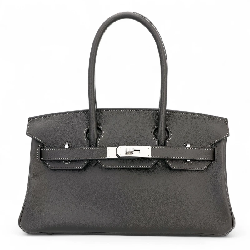 BIRKIN SHOULDER LIGHT 29 VEAU EVERCOLOR VERT BRONZE PHW