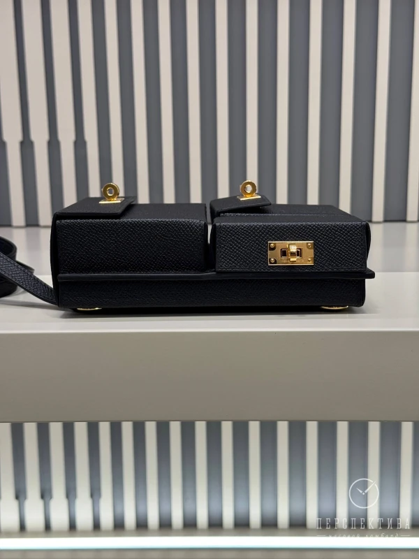 Hermès Kelly Multipocket To Go pouch Epsom Noir H085433CC89 9