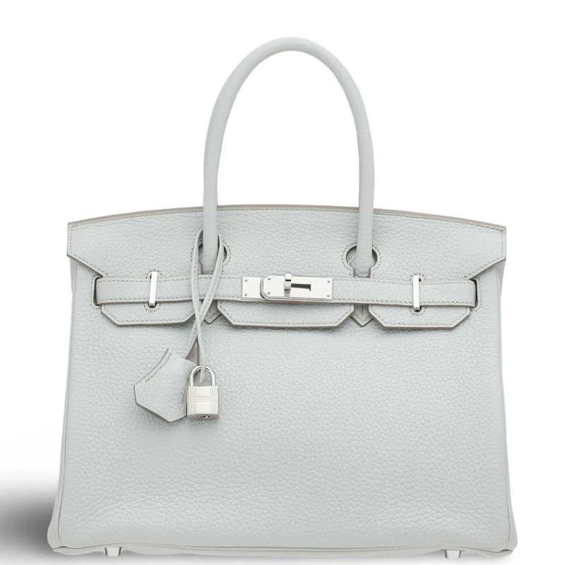 BIRKIN 30 VEAU TOGO GRIS PERLE PHW