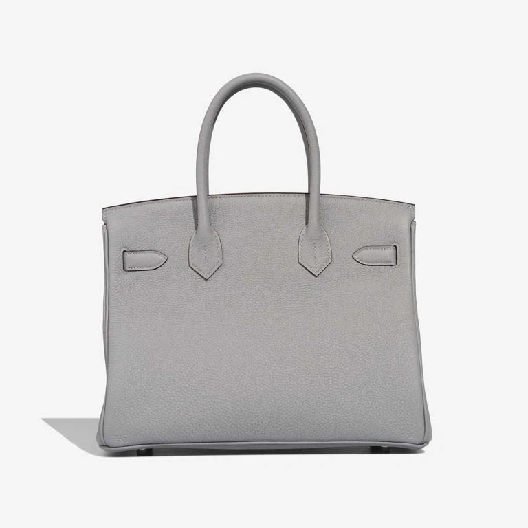Hermès BIRKIN 30 VEAU TOGO GRIS PANTIN PHW B30TGP 2