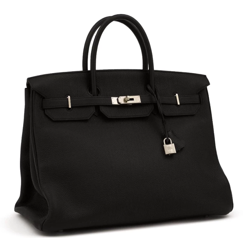 Hermès BIRKIN 40 VEAU TOGO NOIR PHW B40TN 3