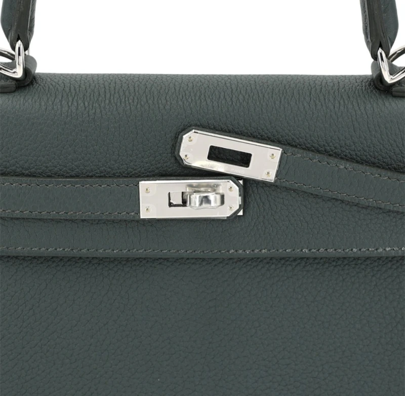 Hermès KELLY II RETOURNE 28 VEAU TOGO PHW H030931CK 5