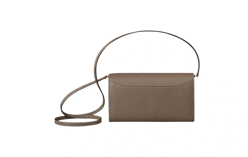 Hermès Constance To Go Veau Epsom Gris Etain GHW ConstWalletLong 2