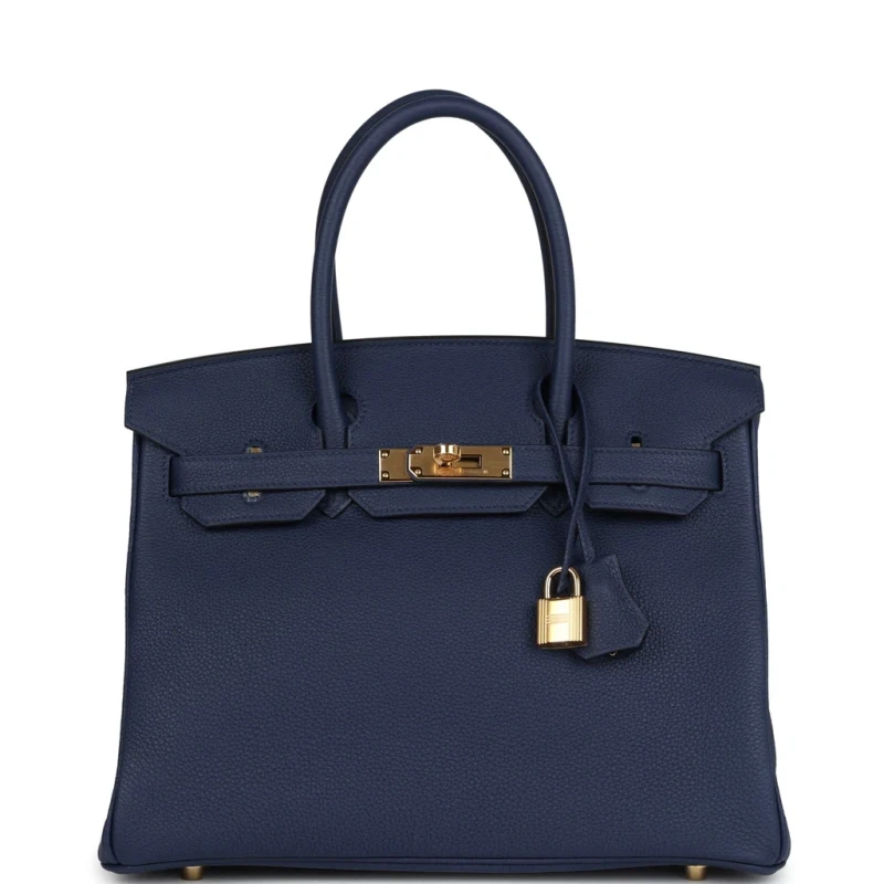 Hermès BIRKIN 30 VEAU TOGO BLEU NAVY PHW B30TBN 1