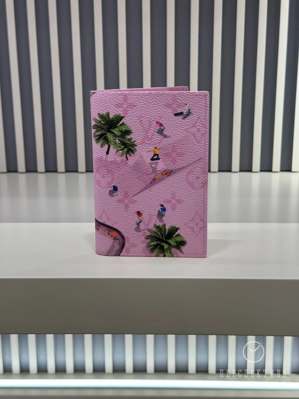Louis Vuitton Passport Cover Pink M27229 9