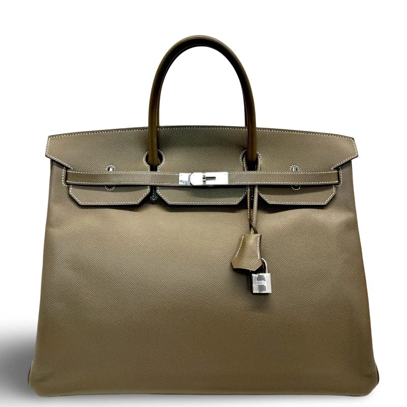 BIRKIN 40 VEAU EPSOM ETOUPE PHW