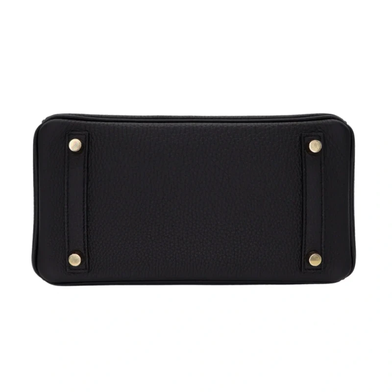 Hermès BIRKIN TOUCH 25 ALLIGATOR MATTE/TOGO BLEU NOIR/NOIR GHW B25TOUCHMATALLIGN 4