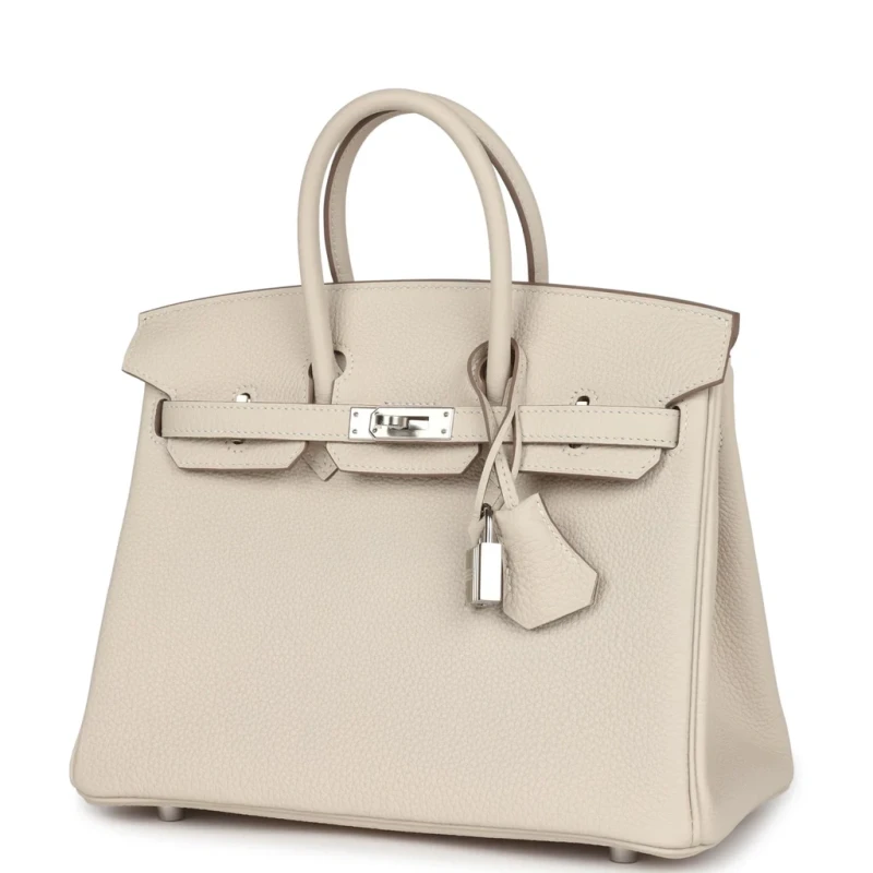 Hermès BIRKIN 25 VEAU TOGO CRAIE PHW B25TC 6