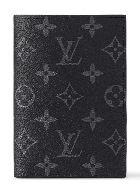 Passport Cover Monogram Eclipse