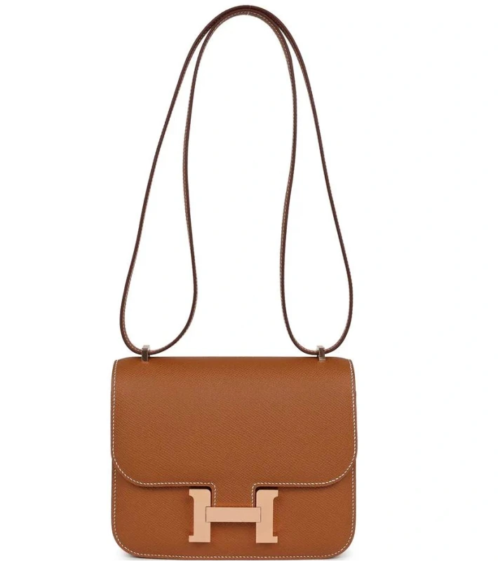 Hermès Constance 18 Gold Epsom RGHW Const18 1
