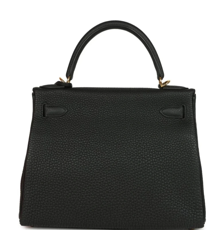 Hermès SAC KELLY RETOURNE 28 VEAU TOGO NOIR GHW H084393CP 2