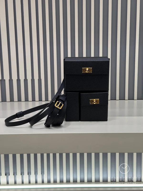 Hermès Kelly Multipocket To Go pouch Epsom Noir H085433CC89 8