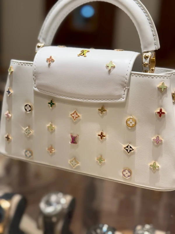 Louis Vuitton LV x TM Capucines East-West Mini M27636 4