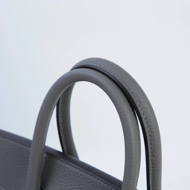 Hermès BIRKIN 25 VEAU TOGO GRIS MEYER PBHW B25TGM 4