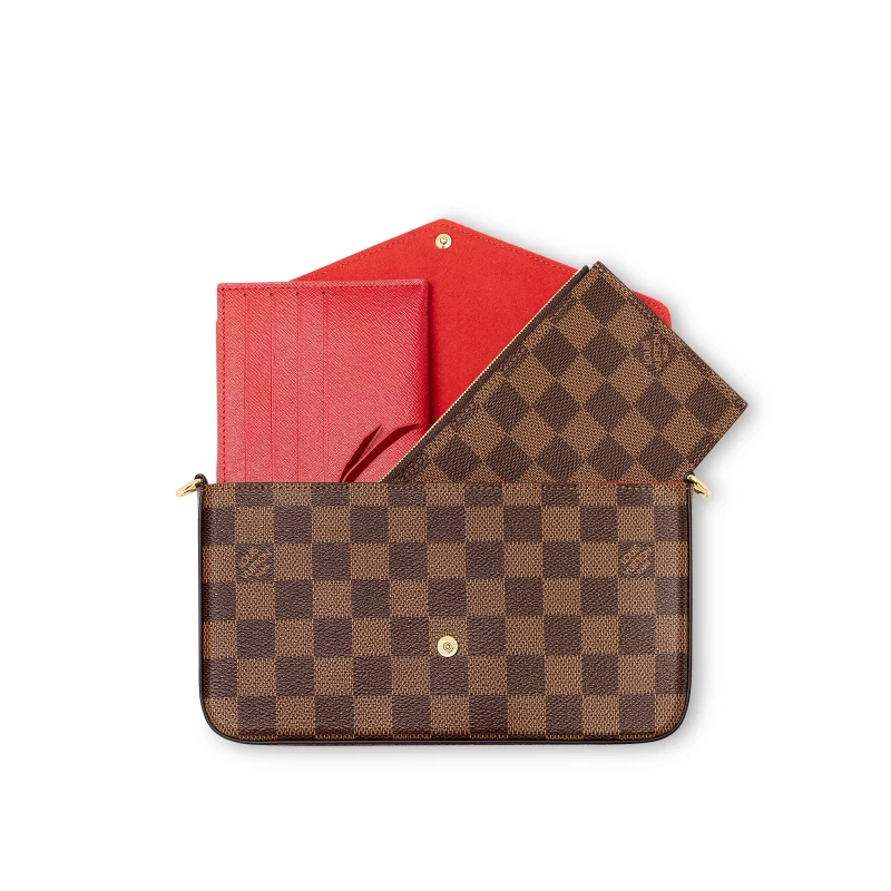 Louis Vuitton Felicie Damier Ebene N40492 5