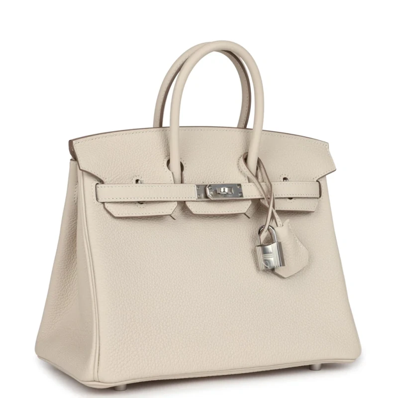 Hermès BIRKIN 25 VEAU TOGO CRAIE PHW B25TC 3