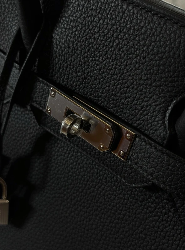 Hermès BIRKIN 30 VEAU TOGO 89 NOIR PHW H030520CK 8
