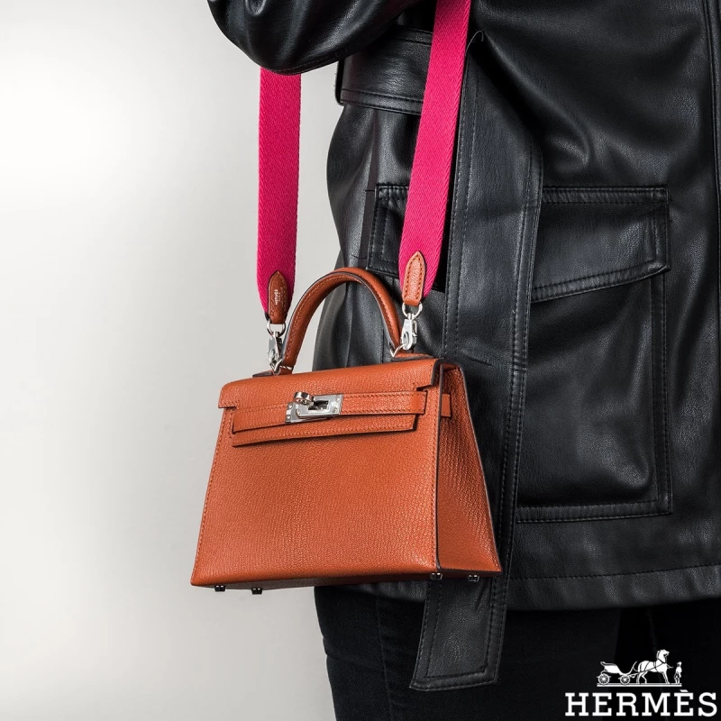 Hermès KELLY 20 MINI CHEVRE CUIVRE PHW K20CC 4