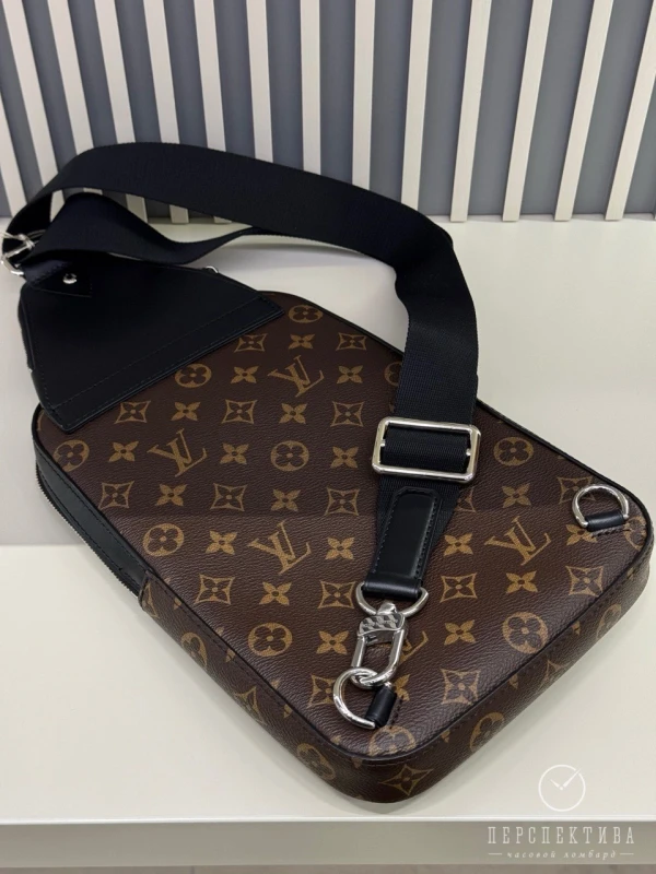 Louis Vuitton Avenue Slingbag Monogram Macassar M46327 7