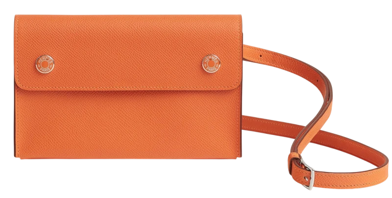 Hermesnap Wallet Epsom Orange