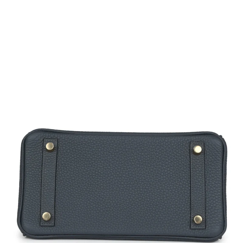 Hermès BIRKIN 25 VEAU TOGO GRIS MISTY PBHW B25TGM 5