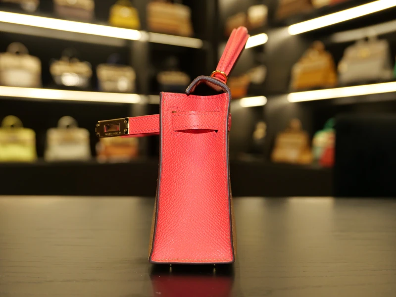 Hermès KELLY 20 HSS EPSOM BISCUIT / ROSE TEXAS GHW K20HSS 5
