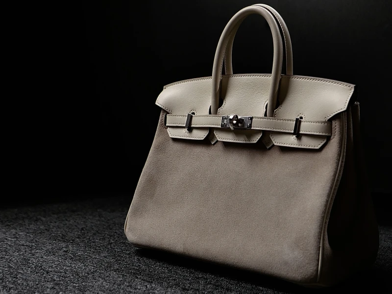 Hermès BIRKIN 25 GRIZZLY VEAU SWIFT NATA  PHW B25GRIZZLY 4