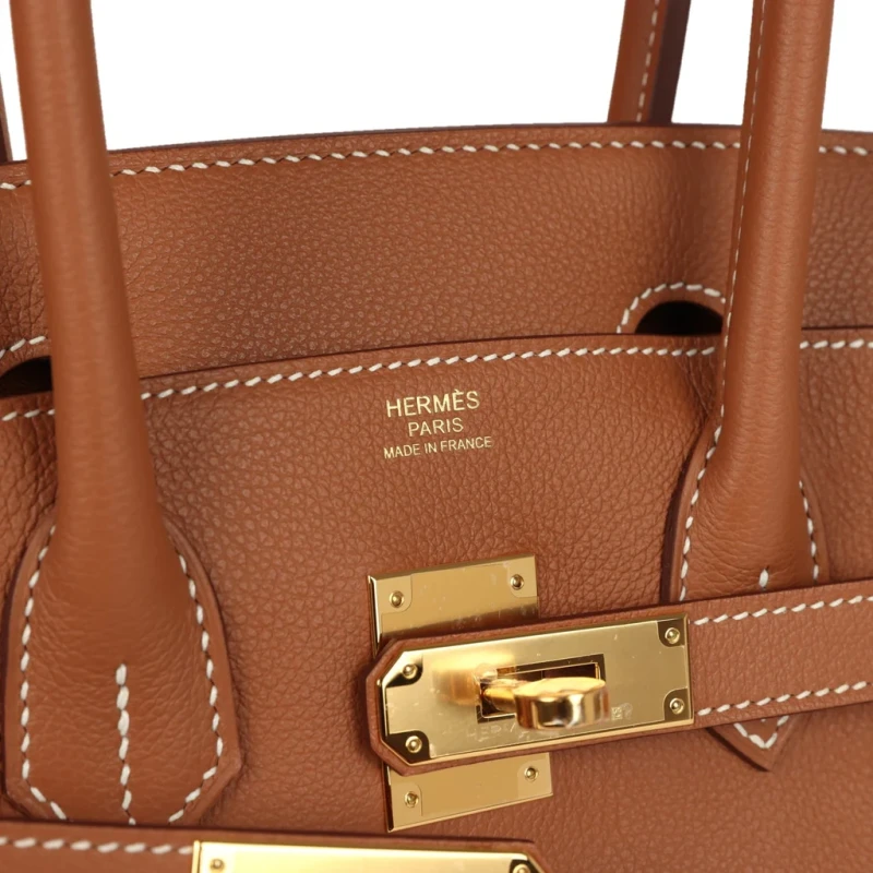 Hermès BIRKIN SHOULDER LIGHT 29 EVERCOLOR GOLD PHW BS29EG 8